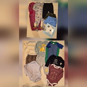 Bundle Of Baby Boys Clothing Size 6-9 Months